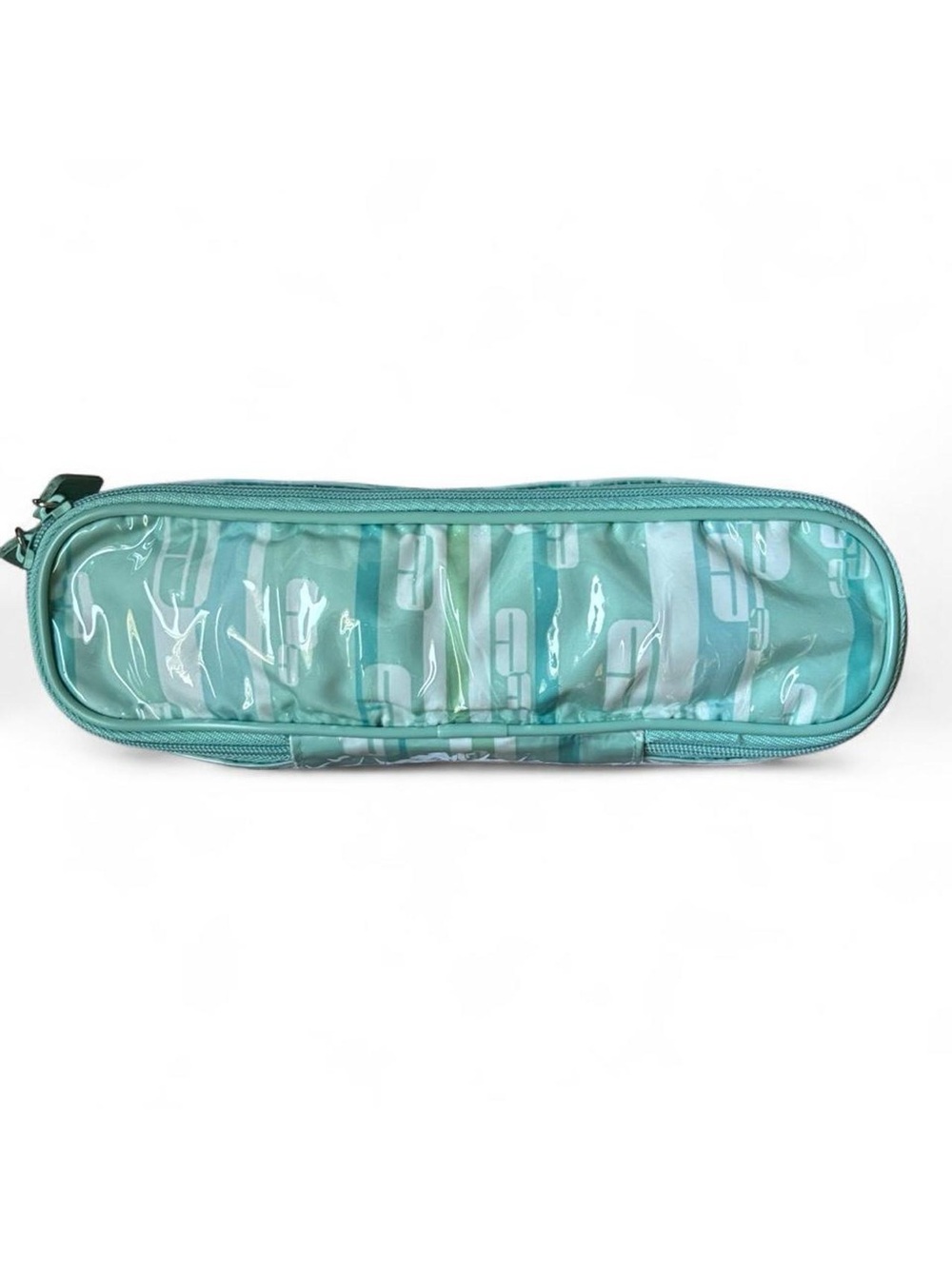 Vintage Y2K Clinique Mint Green Logo
Cosmetic Bag PVC Makeup Travel - Picture 4 of 8